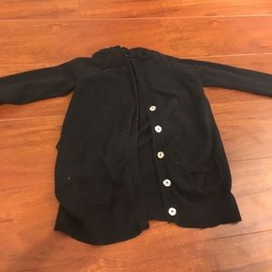 Gymboree 5-6 black sweater